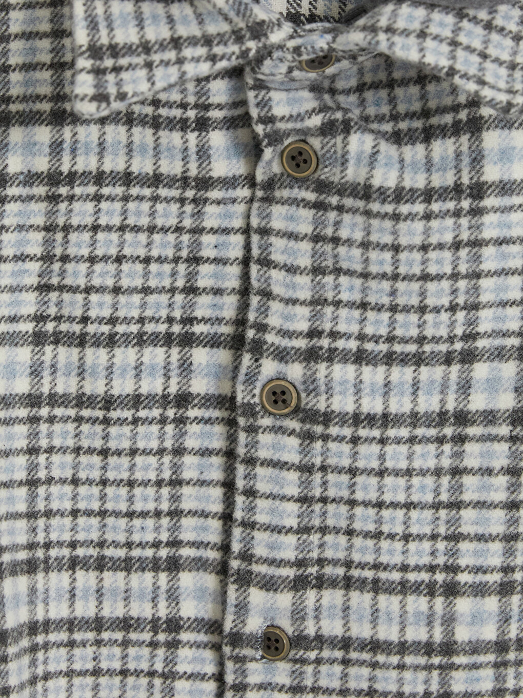 Plaid Boys' Shirt Jacket-1