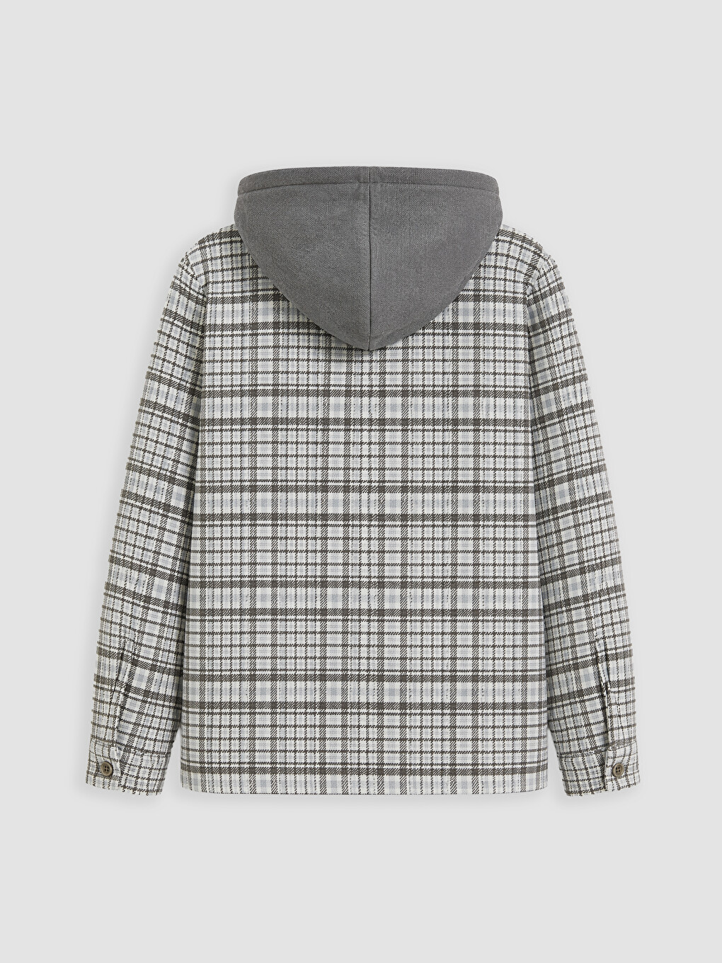 Plaid Boys' Shirt Jacket-2