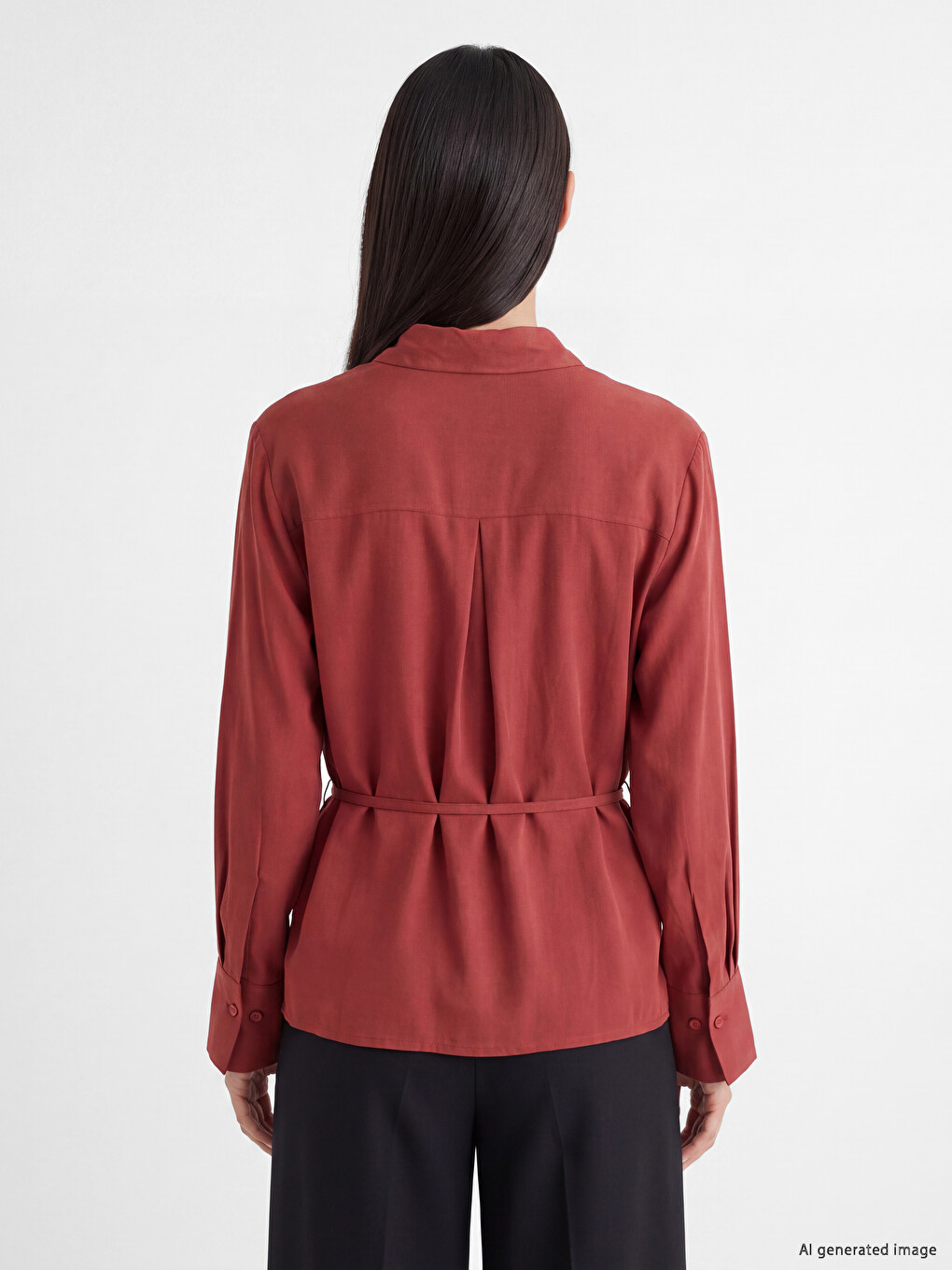 Modal Blended Women's Shirt-4