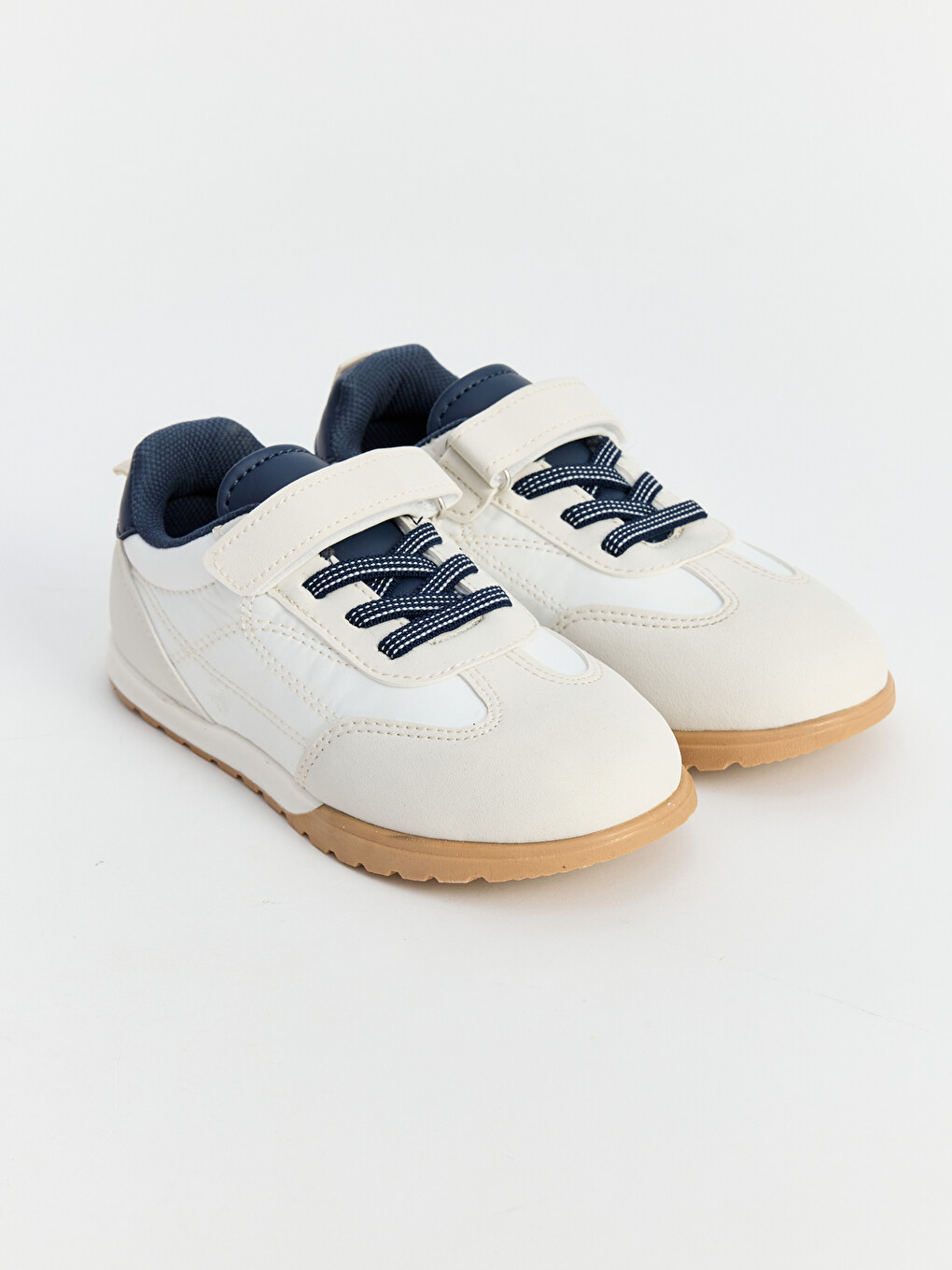 Bej Cırt Cırtlı Erkek Çocuk Sneaker