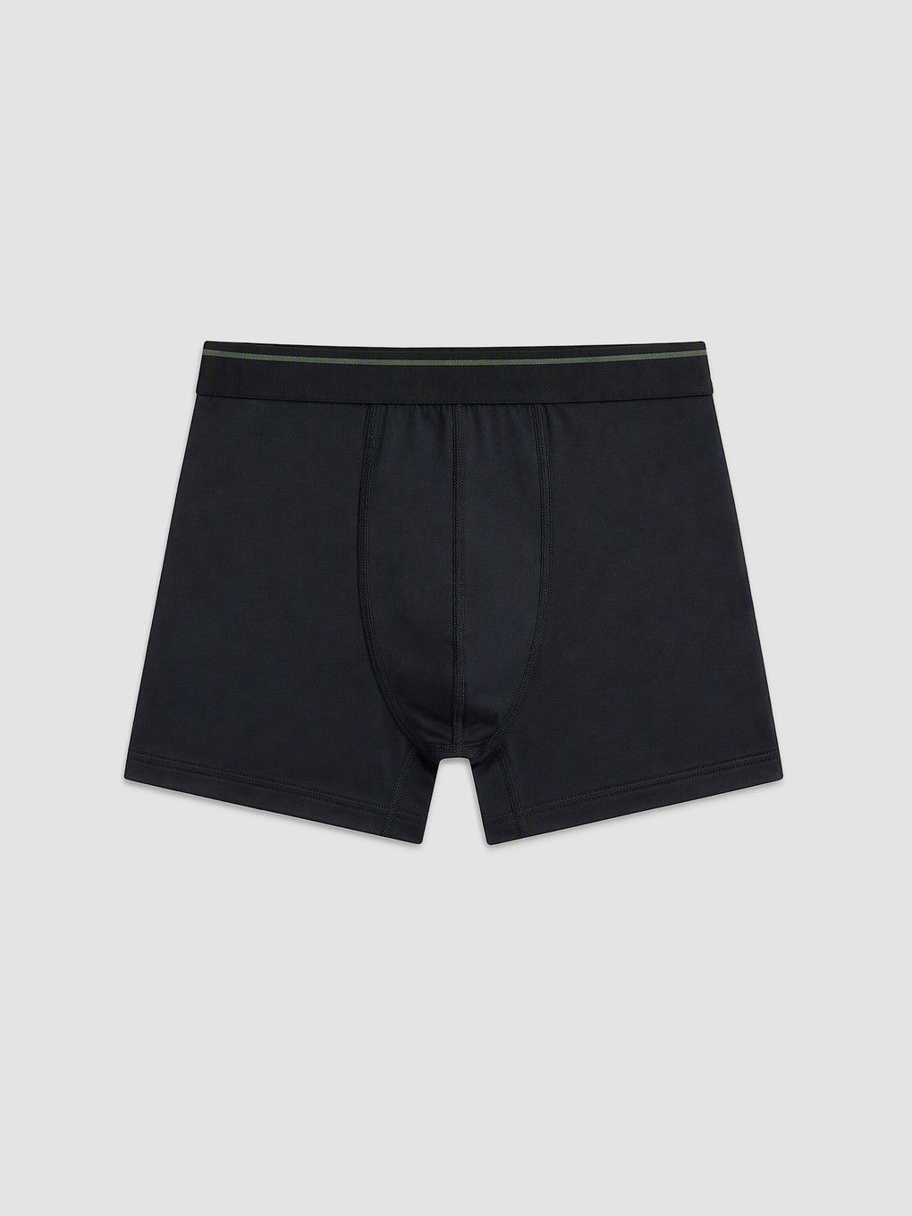 Siyah Regular Fit Pamuklu 3'lü Boxer-2