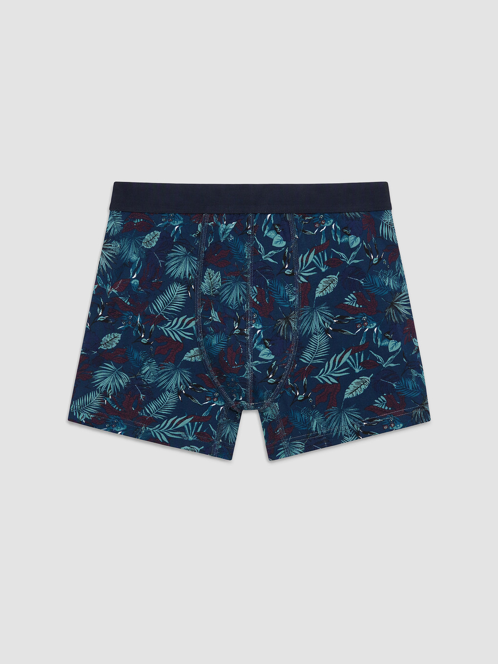 Siyah Regular Fit Pamuklu 3'lü Boxer-3