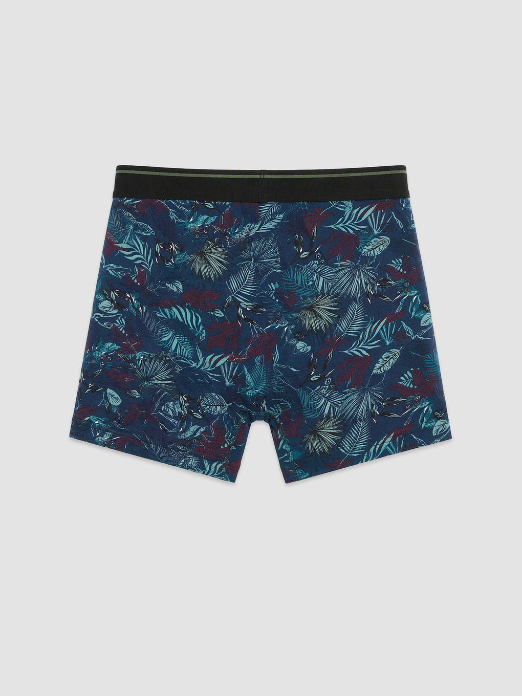 Siyah Regular Fit Pamuklu 3'lü Boxer-4