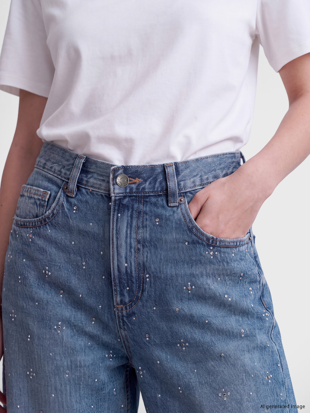 Woman Indigo Jeans-2
