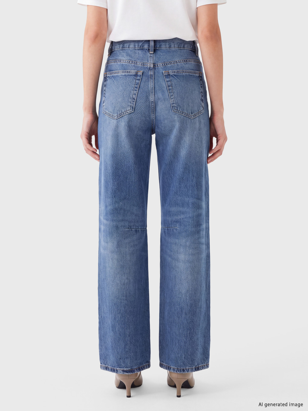 Woman Indigo Jeans-3