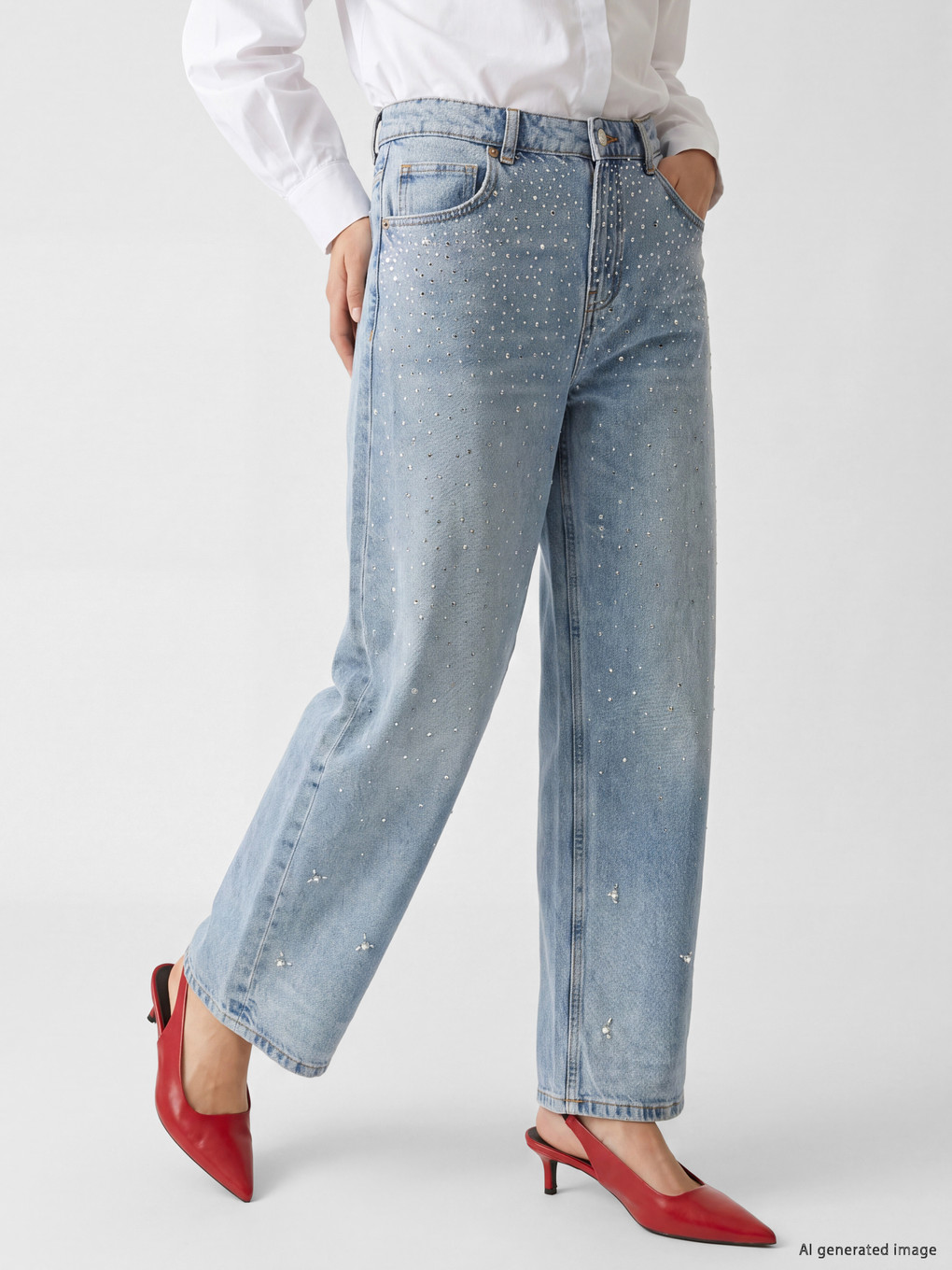 Pocketed Balloon Jean-1