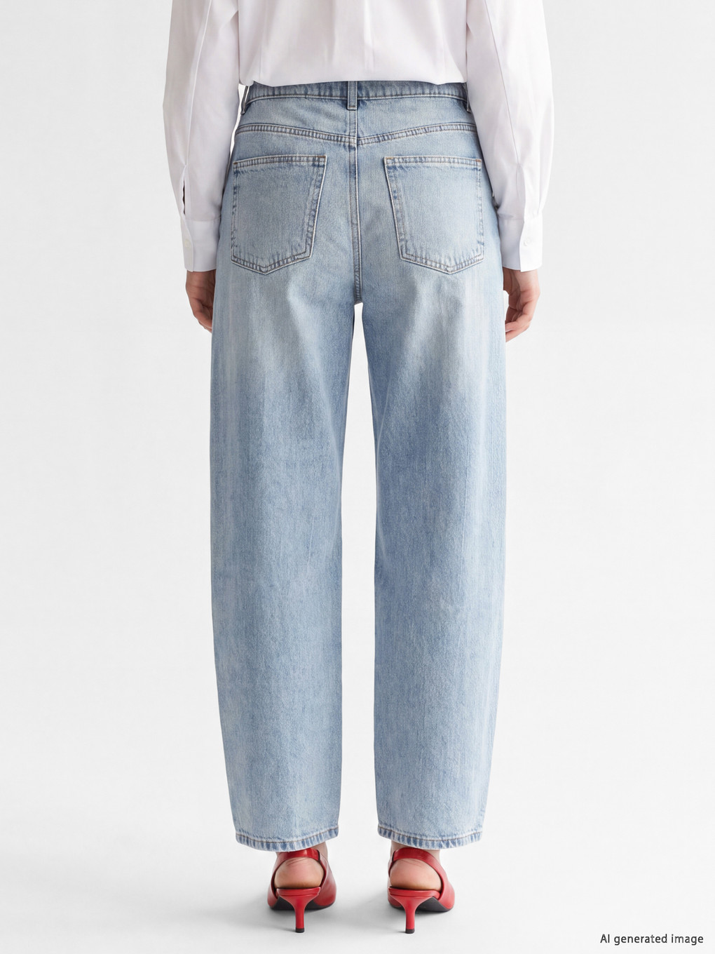Pocketed Balloon Jean-3