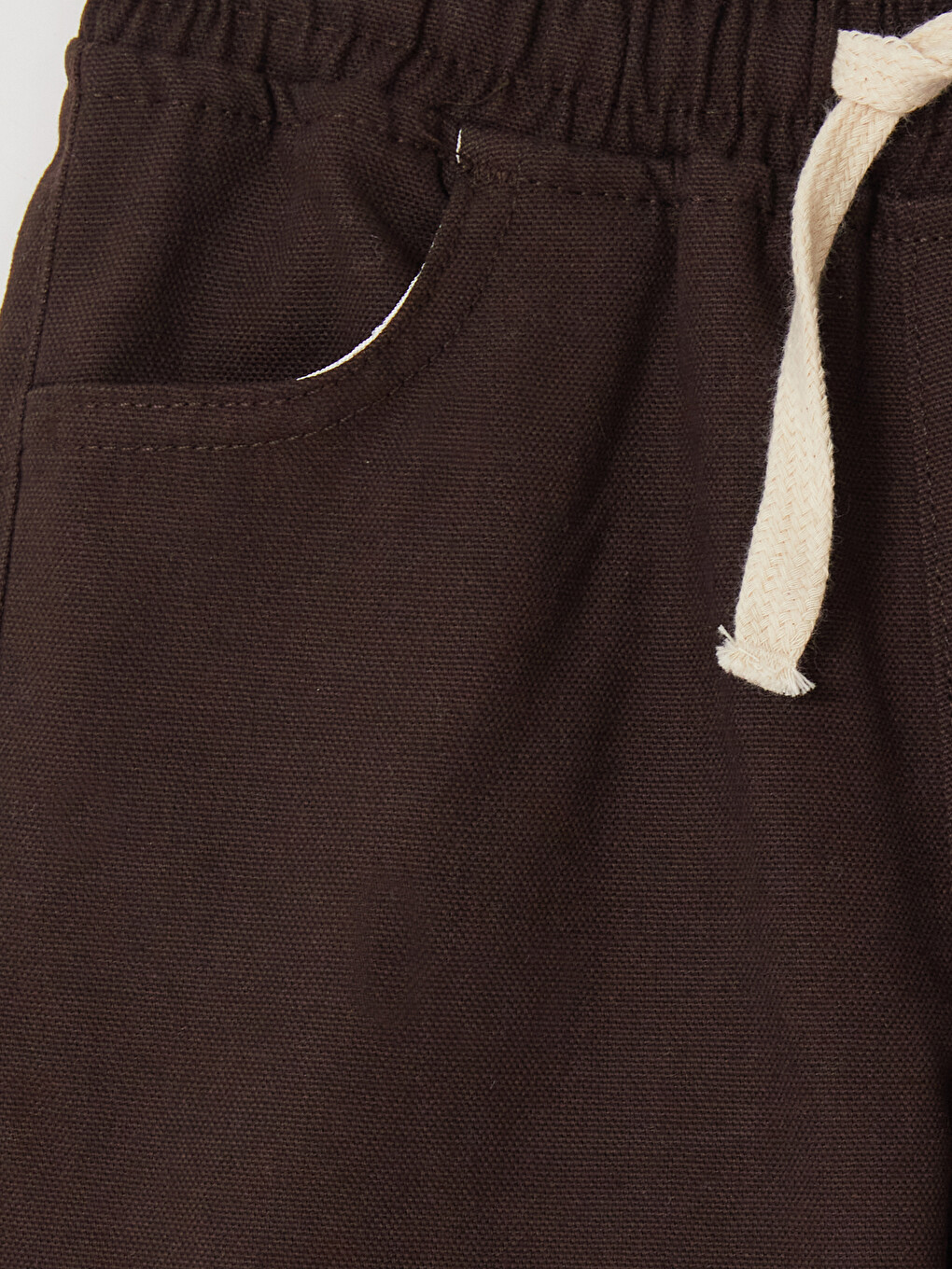 Kahverengi Slim Fit Erkek Çocuk Pantolon-2