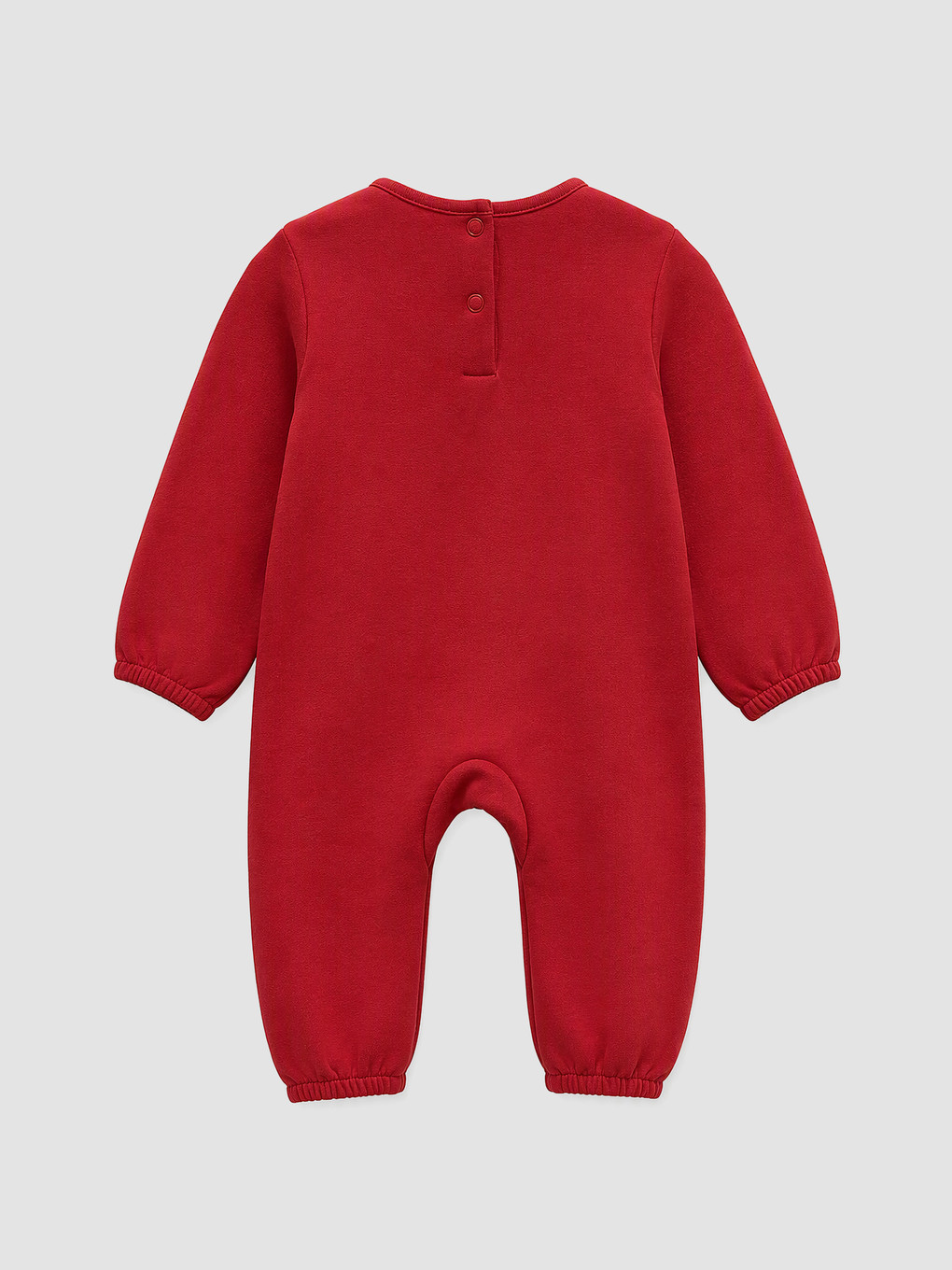 Baby Girl Red Jumpsuit-1