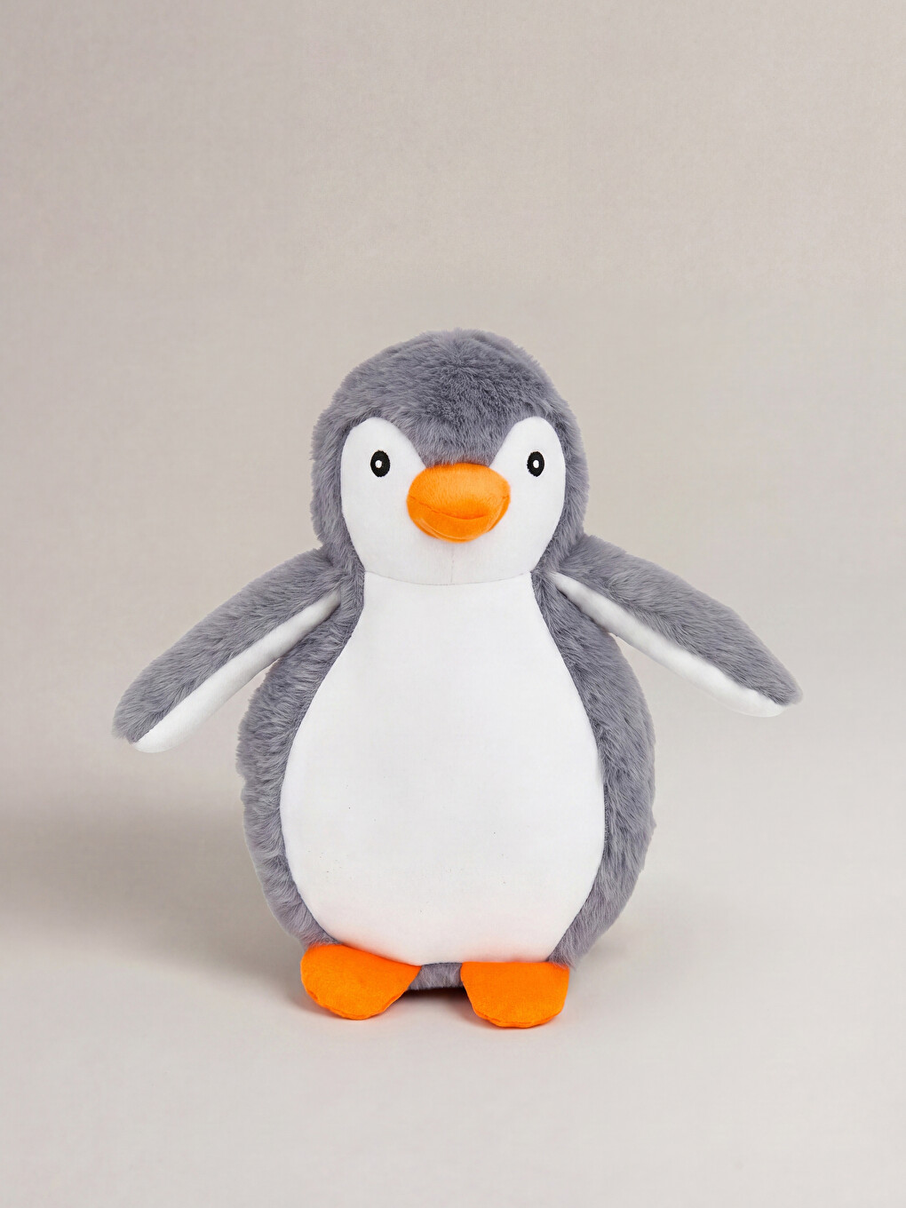 Penguin Figured Plush Baby Cushion
