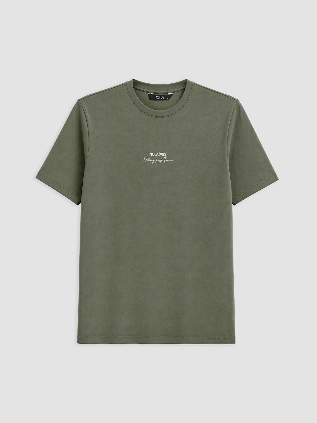 Man Khaki T-shirt