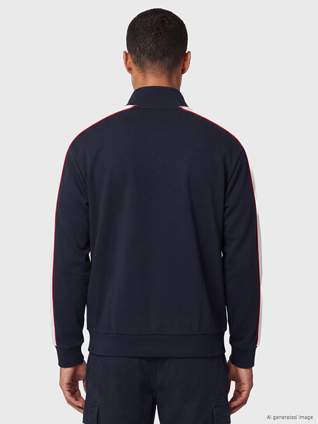 Lacivert Paris Saint-germain Baskılı Sweatshirt-3