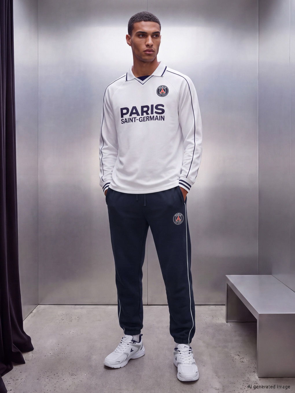Paris Saint-germain Printed Sweatshirt-1