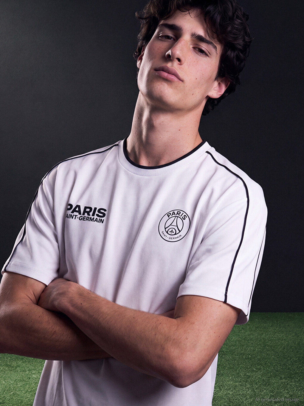Paris Saint-germain Printed Sports T-shirt-1