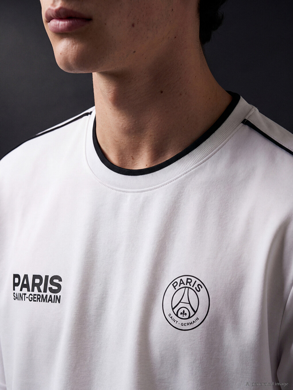 Paris Saint-germain Printed Sports T-shirt-3