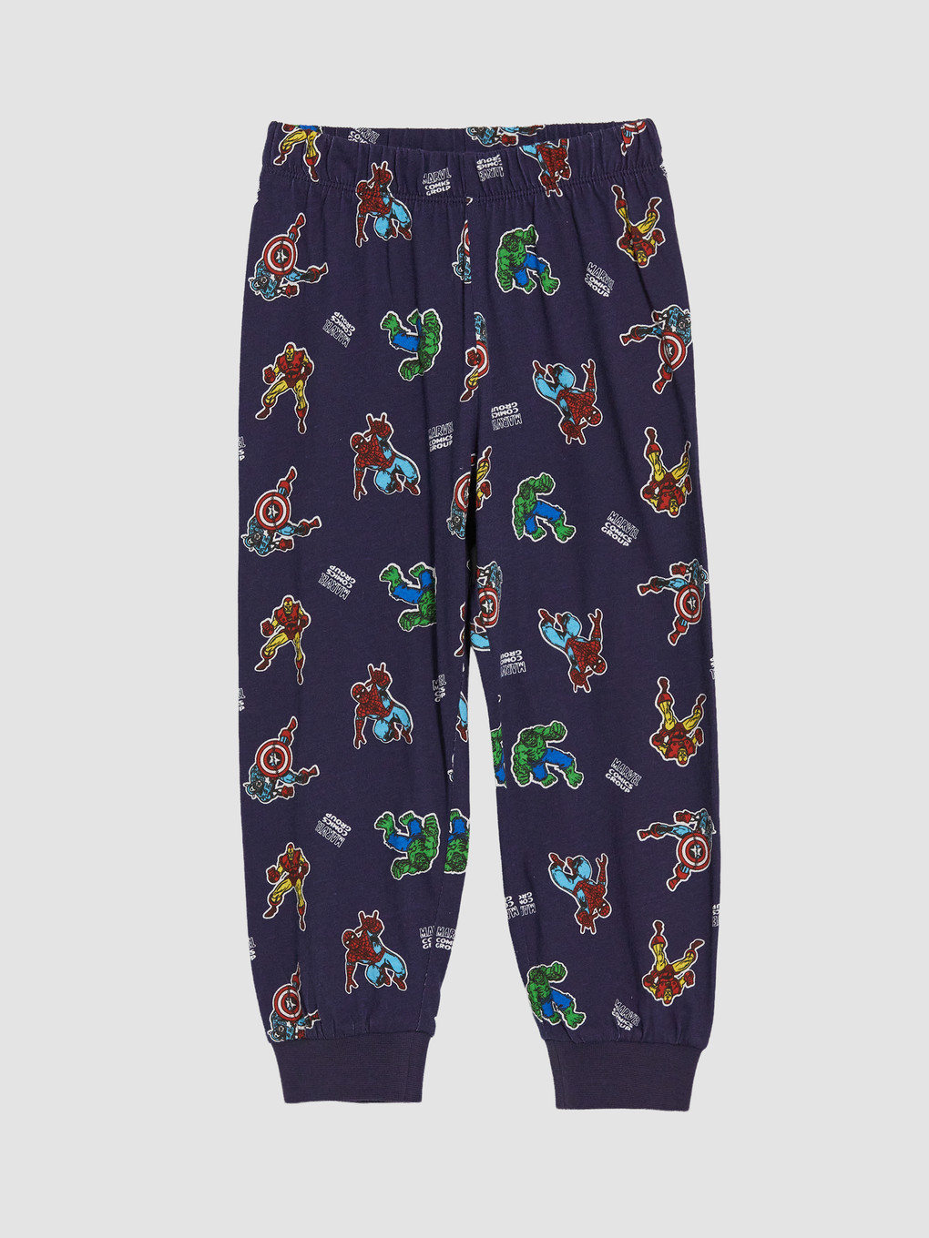 Ekru Avengers Erkek Çocuk Pijama Takımı-4