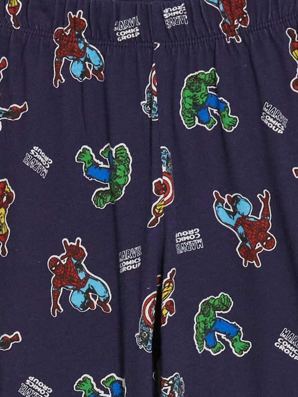 Ekru Avengers Erkek Çocuk Pijama Takımı-5
