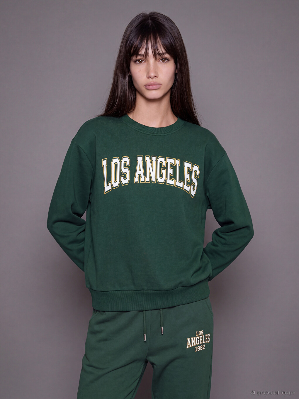 Los Angeles Printed Women's Sweatshirt