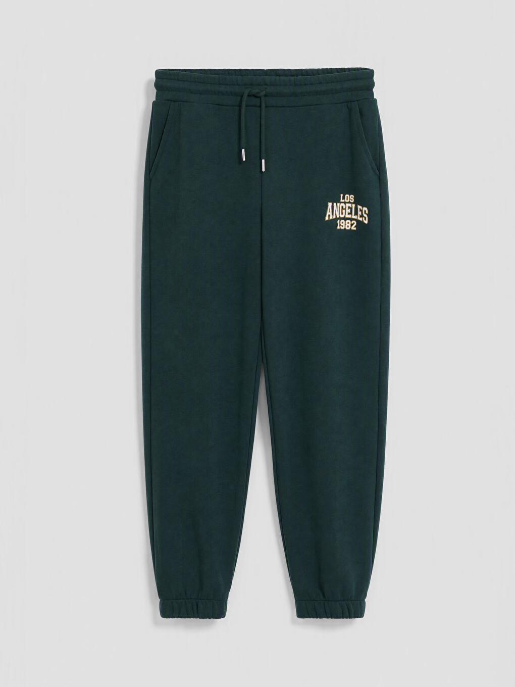 Elastic Waist Printed Women's Jogger Sweatpants