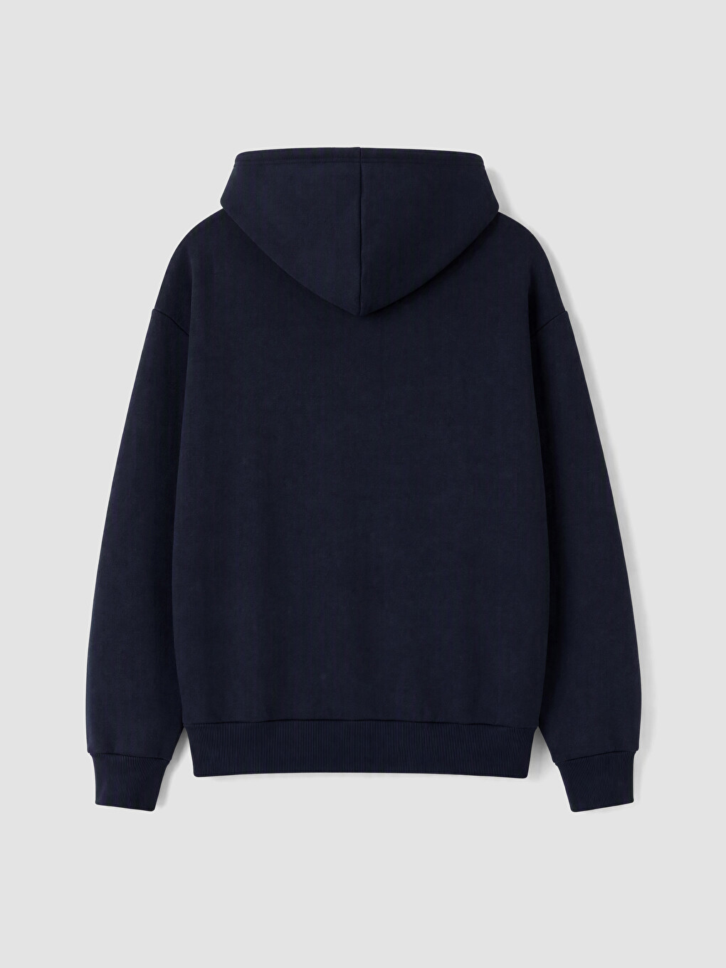 Woman Navy Zip-up Sweatshirt-3