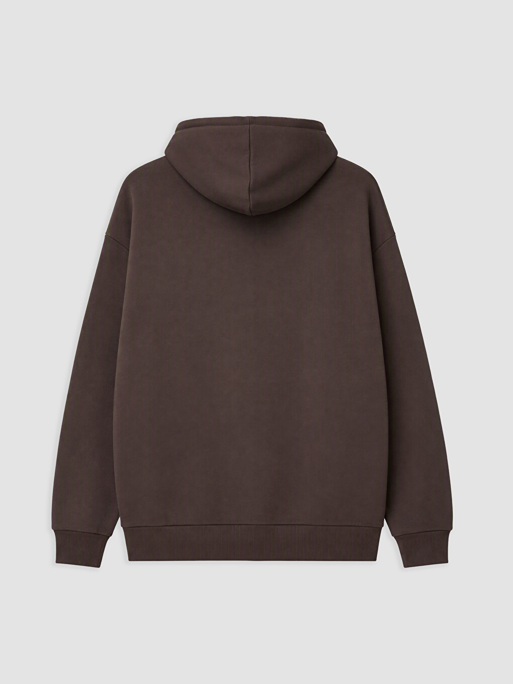 Woman Brown Zip-up Sweatshirt-1