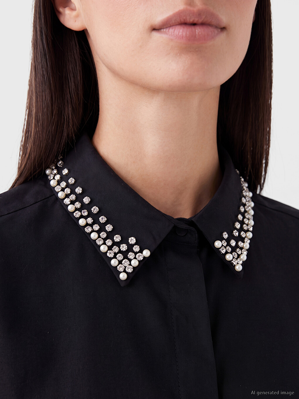 Woman Black Shirt-2