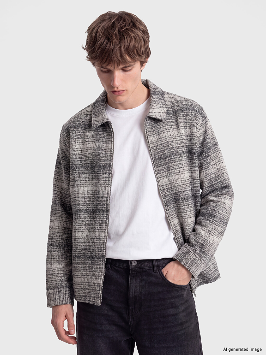 Relax Fit Men's Lumberjack Shirt Jacket