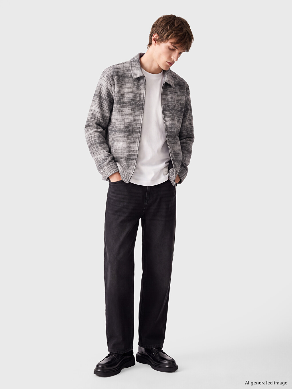 Relax Fit Men's Lumberjack Shirt Jacket-1