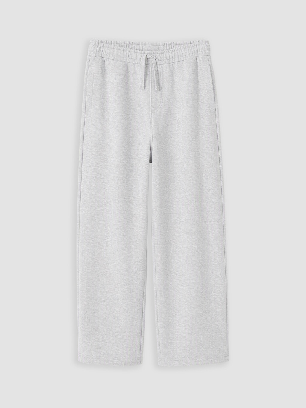 Gri Relax Fit Erkek Jogger Eşofman Altı-4
