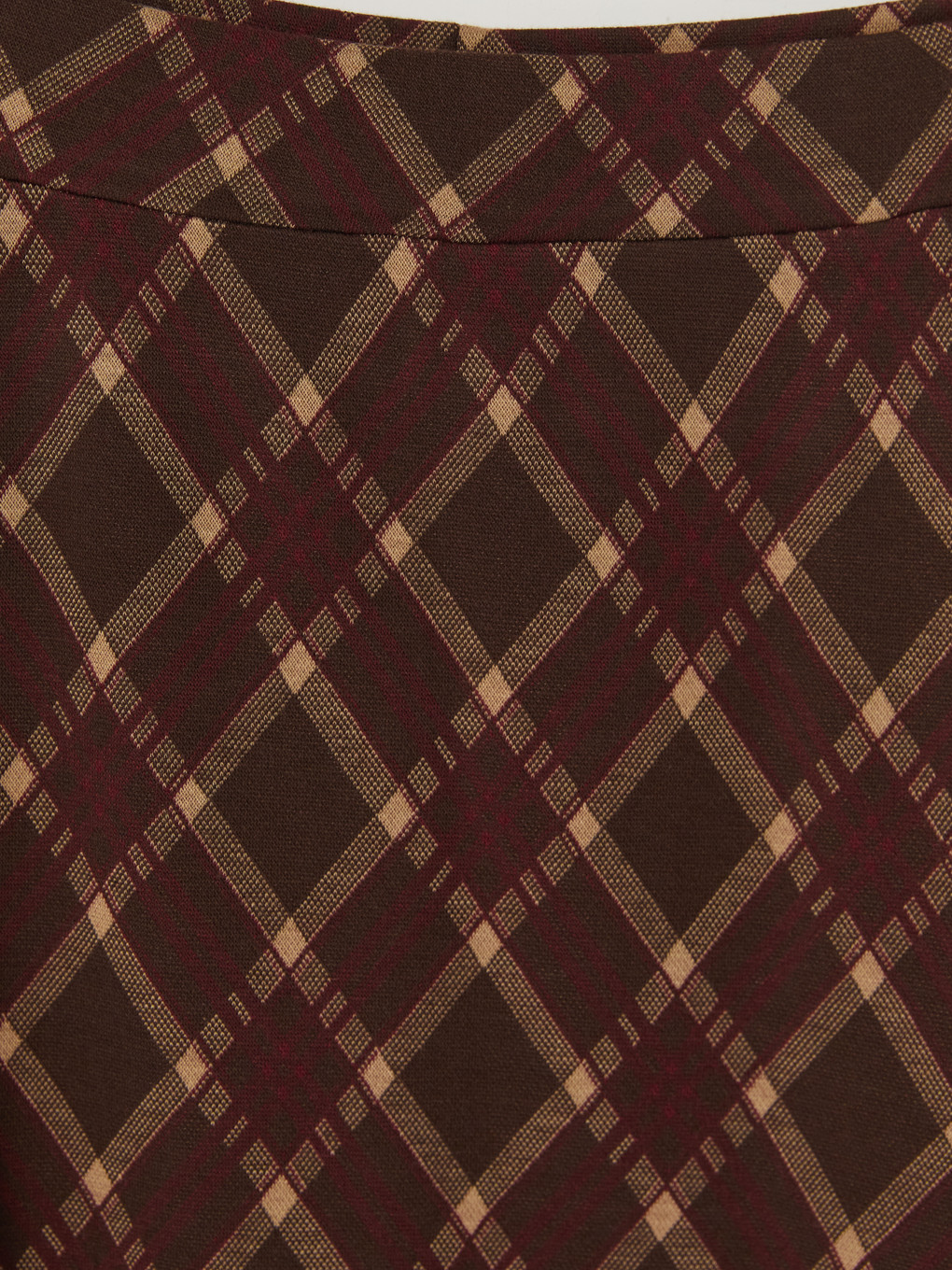 Woman Brown Skirt-2