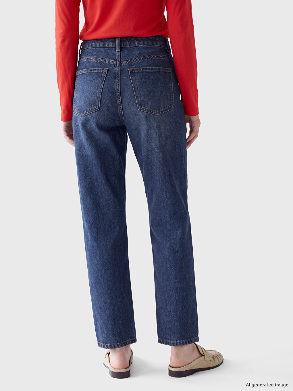 Boyfriend Fit Women's Jeans-3