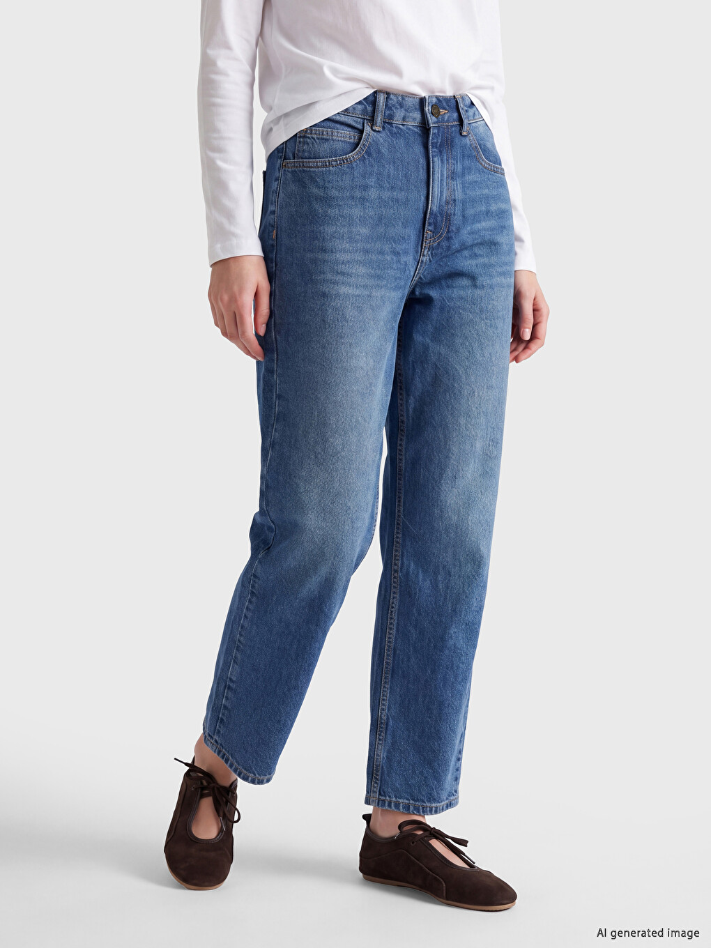 Boyfriend Fit Women's Jeans-1