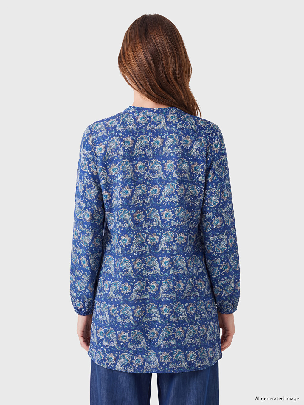 Woman Indigo Tunic-3