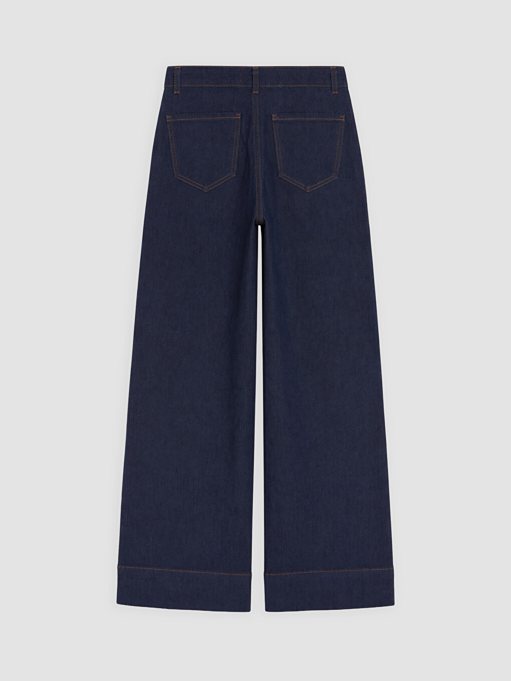 İndigo Wideleg Kadın Jean Pantolon-5