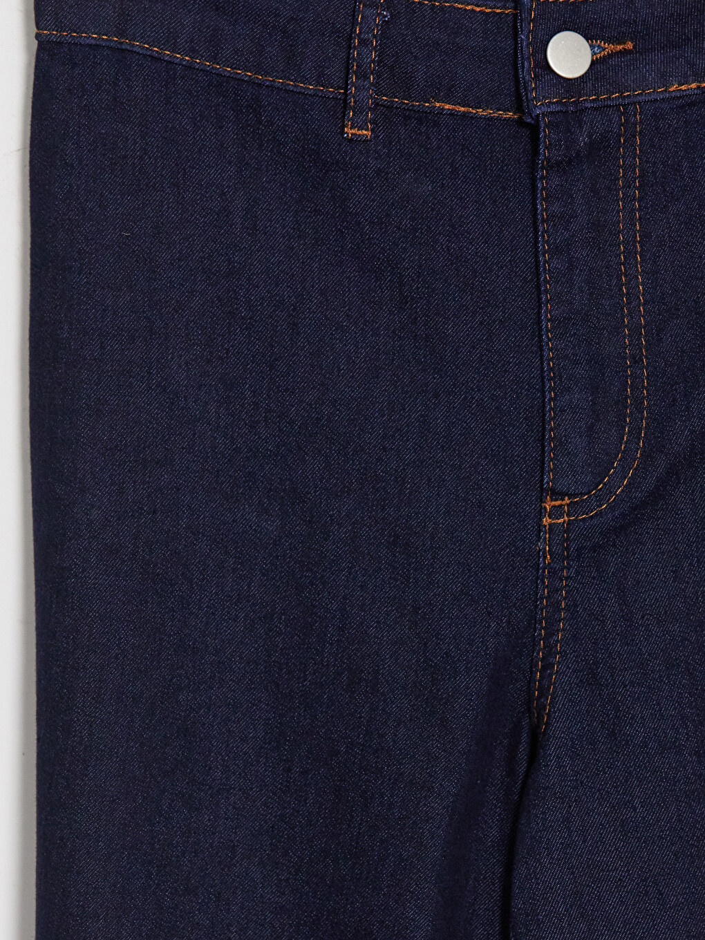 İndigo Wideleg Kadın Jean Pantolon-6