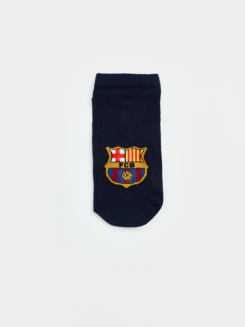 Karışık Fc Barcelona Lisanslı Erkek Çocuk Patik Çorap 5'li-1