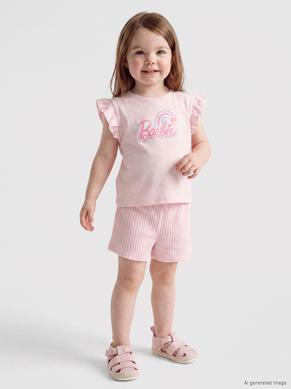 Vajzë E Vogël Roze Set-1