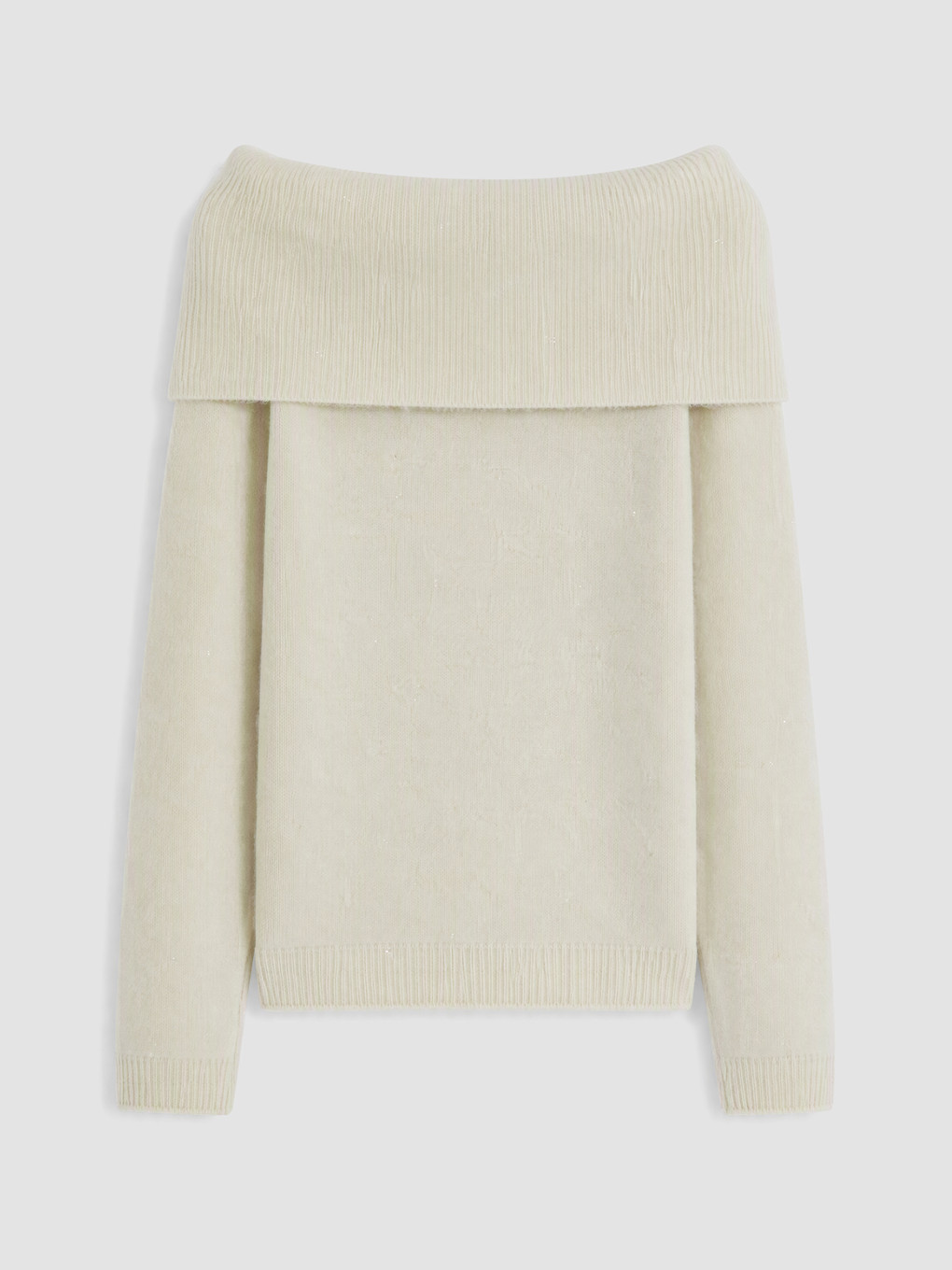 Slash Neck Women's Knitwear Sweater-6
