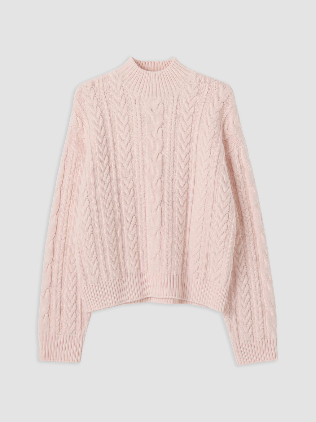 Wool Blended Women's Knitwear Tunic-4