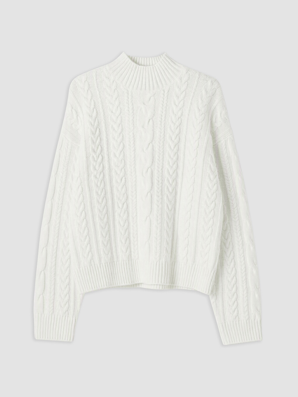 Wool Blended Women's Knitwear Tunic-4