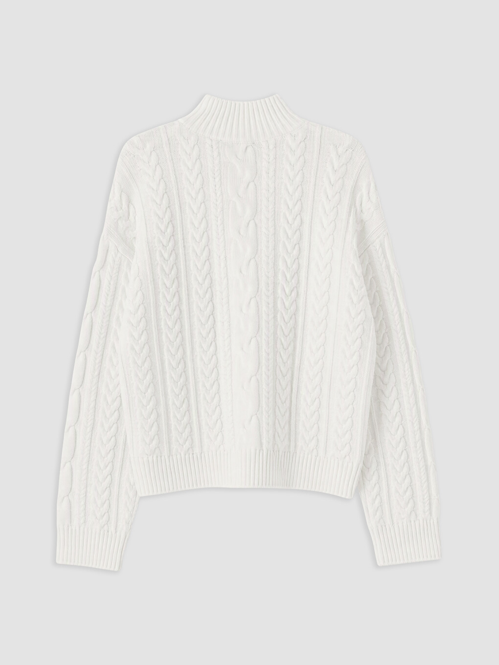 Wool Blended Women's Knitwear Tunic-5