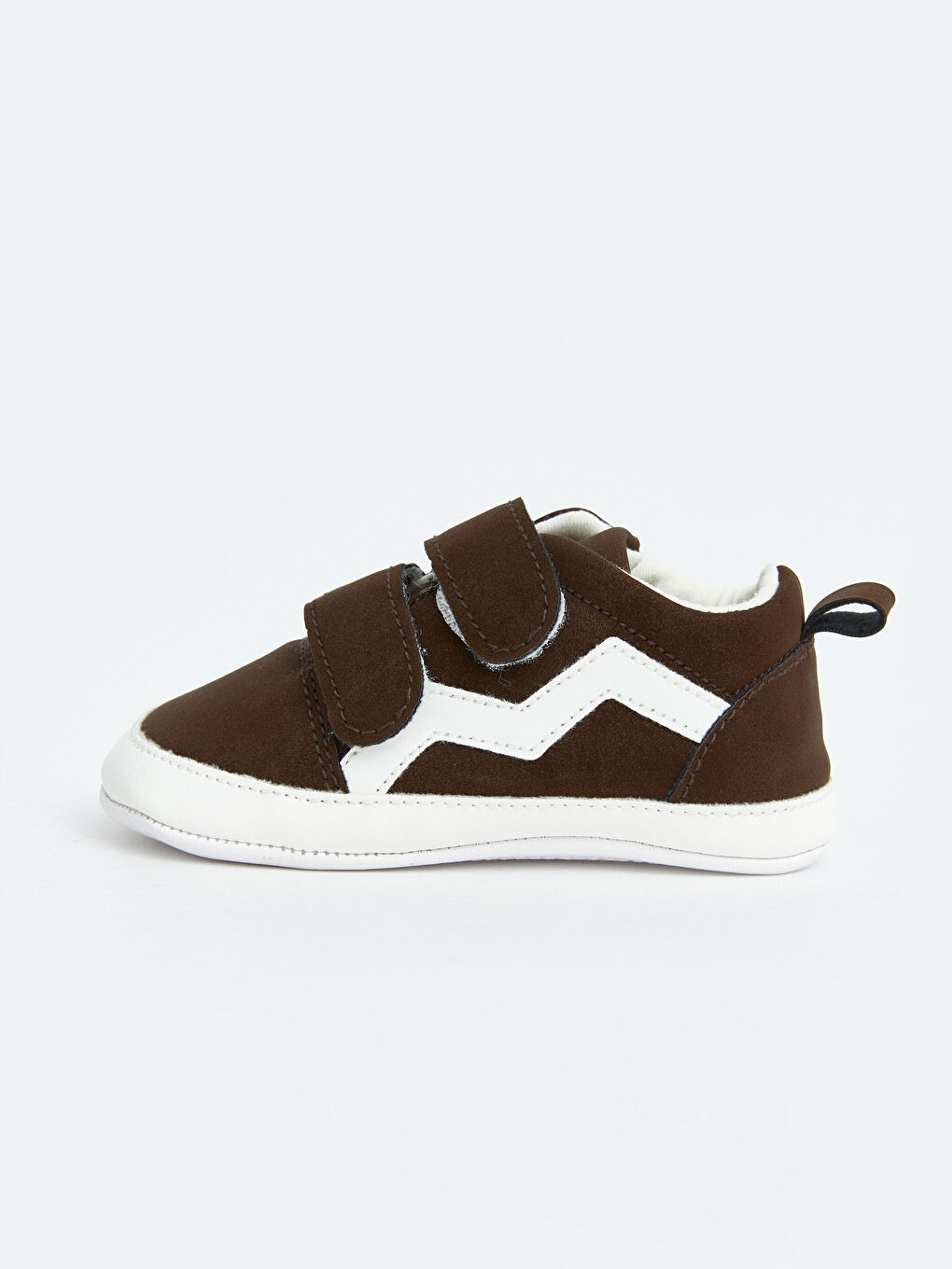Baby Boy Brown Pram Shoes-1