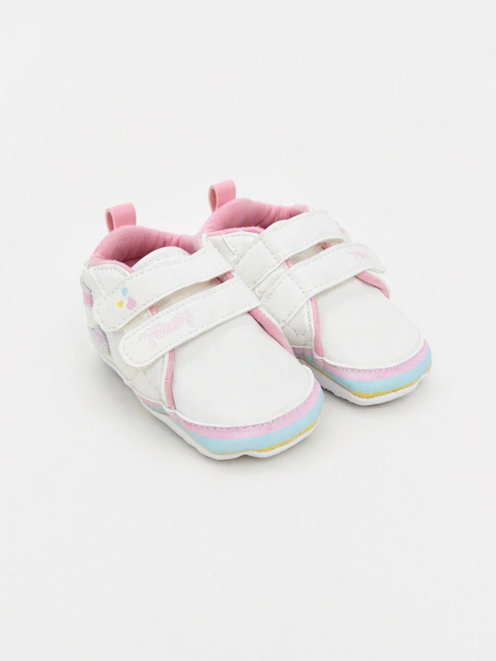 Baby Girl White Pre-walker Shoes