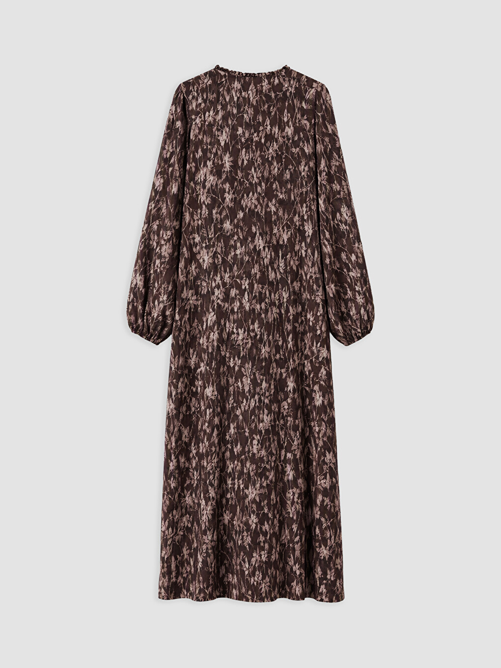 Grandad Collar Floral Dress-1