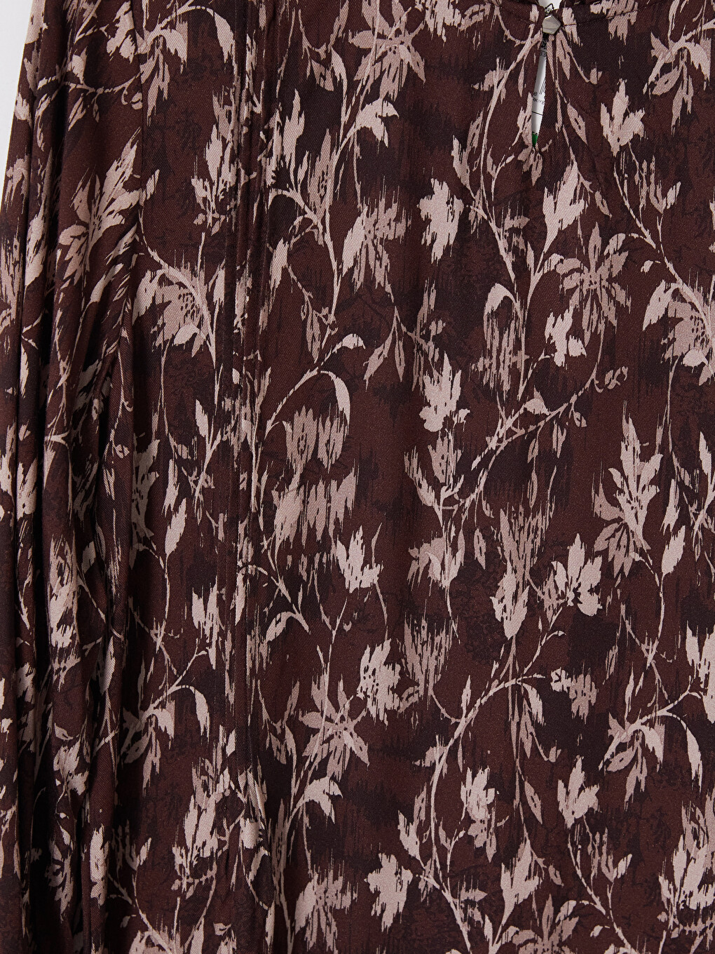 Grandad Collar Floral Dress-2
