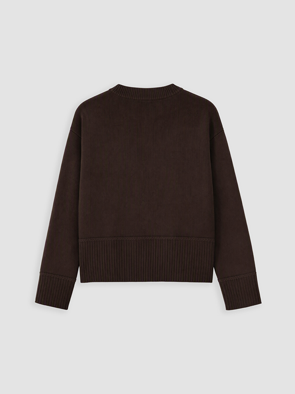 Crew Neck Women's Knitwear Sweater-2