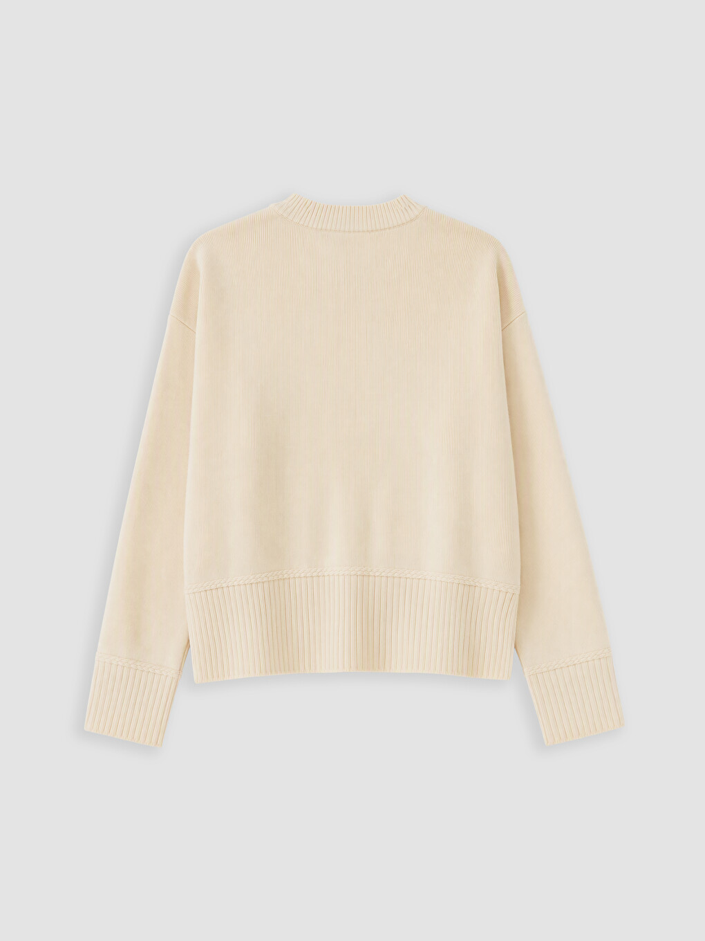 Crew Neck Women's Knitwear Sweater-2