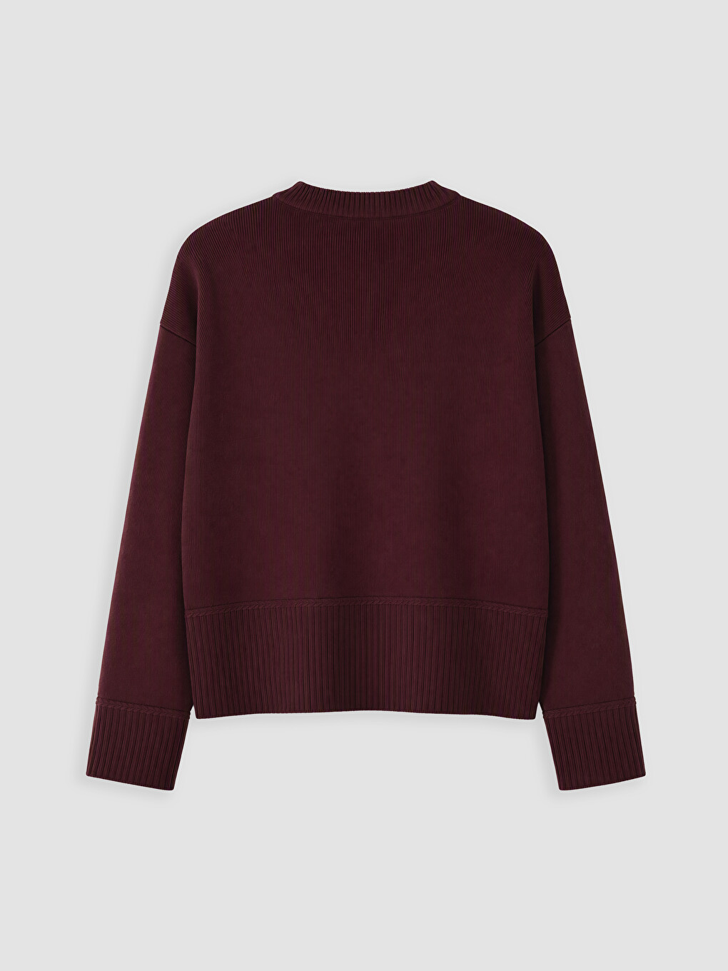 Crew Neck Women's Knitwear Sweater-2