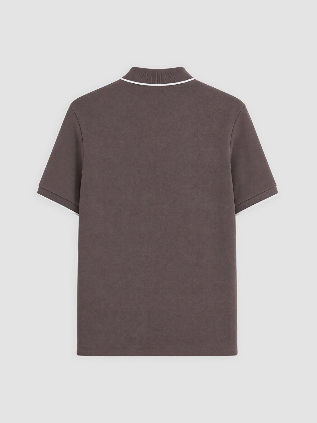 Polo Collar Pique Men's T-shirt-1