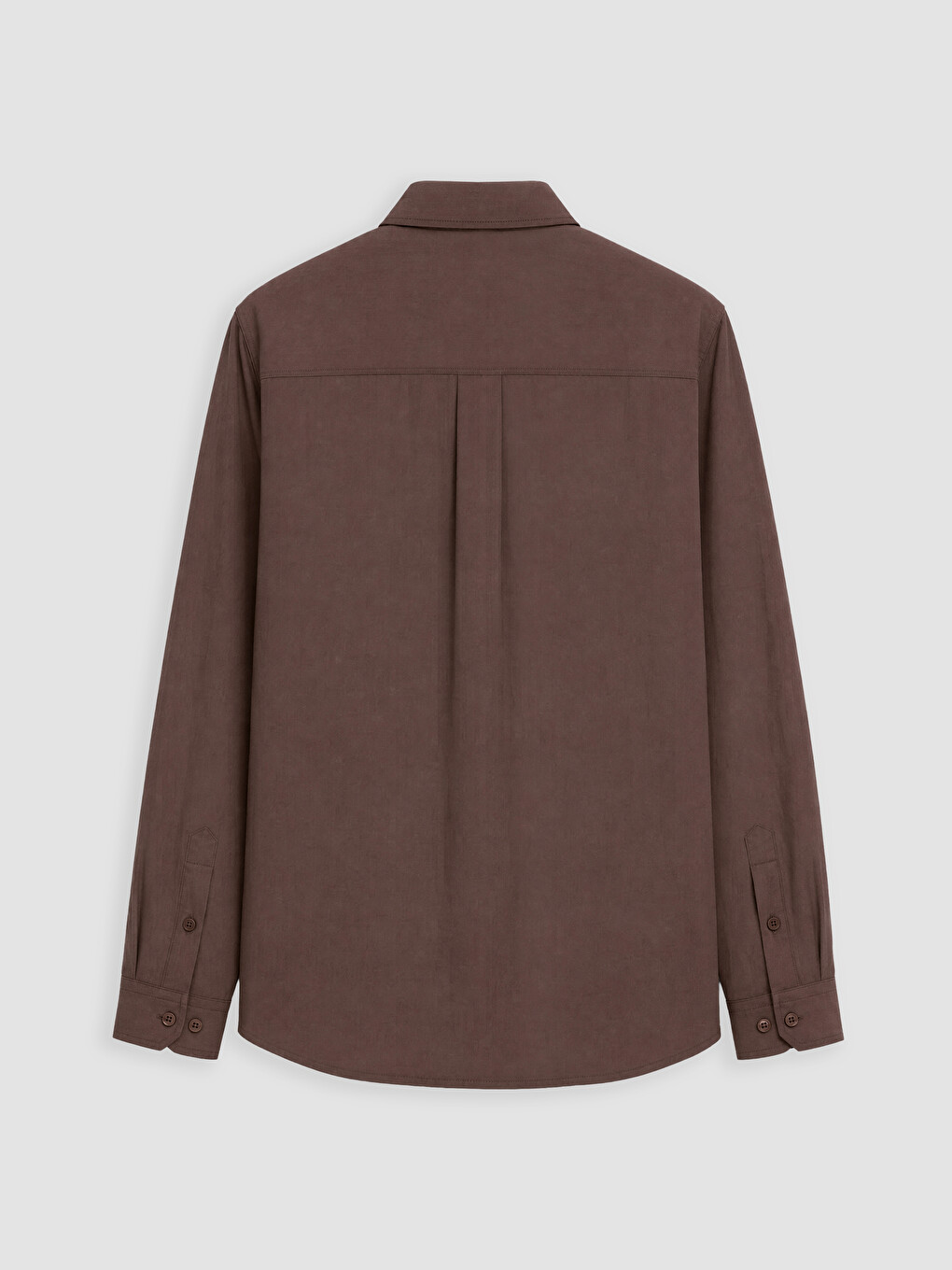 Mor Regular Fit Gabardin Erkek Gömlek-2